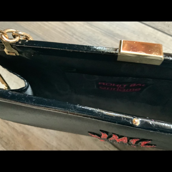 Evening Party Clutch Purse Black by  Rohit bhal - Picture 3 of 6